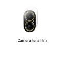 3in1 For Realme C67 4G case and Full screen cover tempered glass film Camera lens Film+Shockproof Phone Case Cover. 