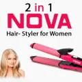 NOVA Hair Styler  Ceramic Tourmaline Hair Straightener Premium Quality. 