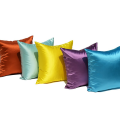 Silk Satin Cushion Cover | Silk cushion cover for Hair Skin ( 16x23 ). 