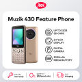itel Muzik 430 Feature Phone | 2.4″ Bright Big Screen | 3,000mAh Big Battery | 1,000 Contacts Memory | Super 3D Sound Box | Smart Camera | PTA Approved & 12 Month's Official Warranty. 