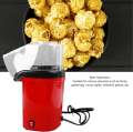 Mini Electric Portable Popcorn Maker Healthy Oil free Hot Air Popping Household DIY Automatic Small Fast Popper With Measuring Cup and Removable Cover 1200w Home Kitchen Popcorn Maker for Kids | Popcorn Making machine for kids. 