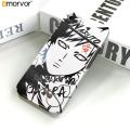 AMORVOR for iPhone 7 8 SE 2020 SE 2022 Back Cover Anime Naruto Hard Phone Case Camera Protection Mobile Cover. 