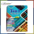 Artisan - 3 in 1 Write and Erase Magic Whiteboard Book. 