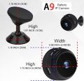 A9 Mini Wireless WiFi Camera HD 1080P Home Security Camera Hd Magnetic Wifi Mini Camera Portable Surveillance Camera Night Vision Remote View Security 2022 with APP. 