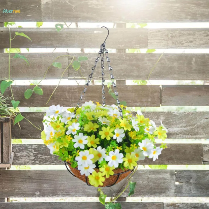 Artificial%20Flowers%20in%20Hanging%20Basket%20Garden%20Decor%20Bouquet%20for%20Yard%20Lawn%20-%20Image%205