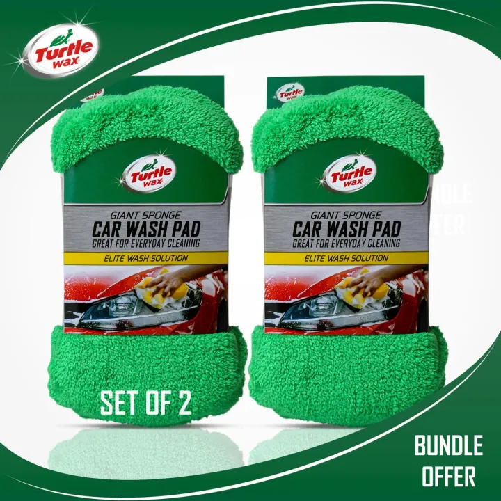 TURTLE%20WAX%20-%20BUNDLE%20OFFER%20-%20MICROFIBER%20/%20MICROFIBRE%20-%20GIANT%20SPONGE%20CAR%20WASH%20PAD%202%20PCS%20-%20Image%202