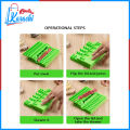 Online Karachi Barbecue Meat Skewer Device Machine BBQ Meat String Device Quick Portable Meat Skewer. 