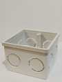 3x3 PVC Plastic Box Recessed (Concealed). 