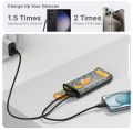 66W Transparent PD Power Bank 20000mah , 10000mah_Fast Charging_PD Fast Charging Power Bank_New Beautiful Transparent Look 20000mah Powerful powerbank,10000mah powerbank. 