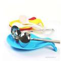 Spoon rester 1Pcs Silicone Spoon Rest Heat Resistant Utensil Holder Cooking Tool Rest Pad Grade Silica Gel Spoon BY MZ TRADERS. 