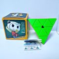 QI MING S2 Fast and Smooth Magnetic Feel Movement Pyramid Triangle Rubik Cube | QY Stickerless Pyraminx Puzzle Toy | PARTNERS COLLECTIONS. 