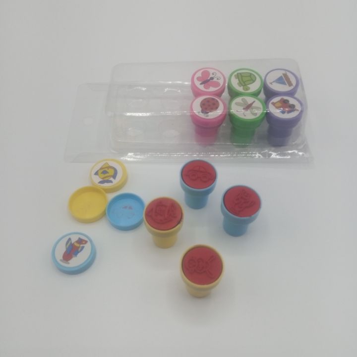 10Pcs%20Plastic%20Colorful%20Kids%20Cartoon%20Animal%20Stamp%20Children%20Custom%20Plastic%20Rubber%20Self%20Inking%20Stamps%20Toys%20-%20Multi%20-%20Image%204