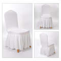 Thickened solid color elastic hotel wedding celebration cover, all inclusive banquet chair cover. 