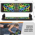 FitBoard Push-Up Trainer for All Build Strength, Build Endurance Get Fit, Stay Fit. Push-up Board Multi-functional Body Building Fitness Exercise 9 in 1 Foldable System Push up Board for Home Exercise. 