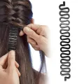 Hair Styling Tools For Girls- Braid Tool, Pony Tail, Bun, Twists Makers Hair Styling Accessories. 