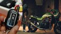 Motorcycle HGJ Two Way Anti Theft Security Alarm System With Remote for Cd70 Bike And 125. 