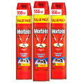Mortein Flying Insect Killer Spray Peaceful Nights 550ml - Pack of 3. 