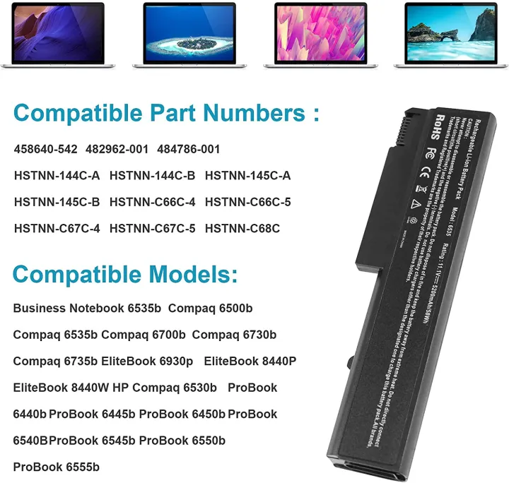 HP%20Elitebook%208440P%20-%206535%20-%206930P%20-%206535%20Laptop%20Battery%20-%206-Cells%20-%20Image%202