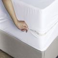 Waterproof Mattress Cover 6 Sided Waterproof Mattress Protector Zippered Bed Bug Encasement  Anti Allergy Non Noisy Hypoallergenic Bed Cover (/King). 