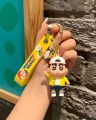 Creative cartoon crayon, small new doll, keychain, epoxy glue, car key bag, bag pendant, small gift crane machine. 