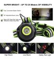 WESTLIGHT Run Light, 90° Adjustable Beam Angle, 500 Lumens, 360° Reflective Band, USB Rechargeable Waterproof Running Night LED Chest Lights. 