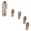 8-Piece 0.5-3mm Drill Chuck Collets Set of Quick Chuck for Mini Tools. 