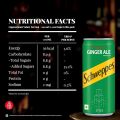 Schweppes Original Ginger Ale, 300 ml Tin Can ( Pack of 6 ) Can  (6 x 300 ml). 