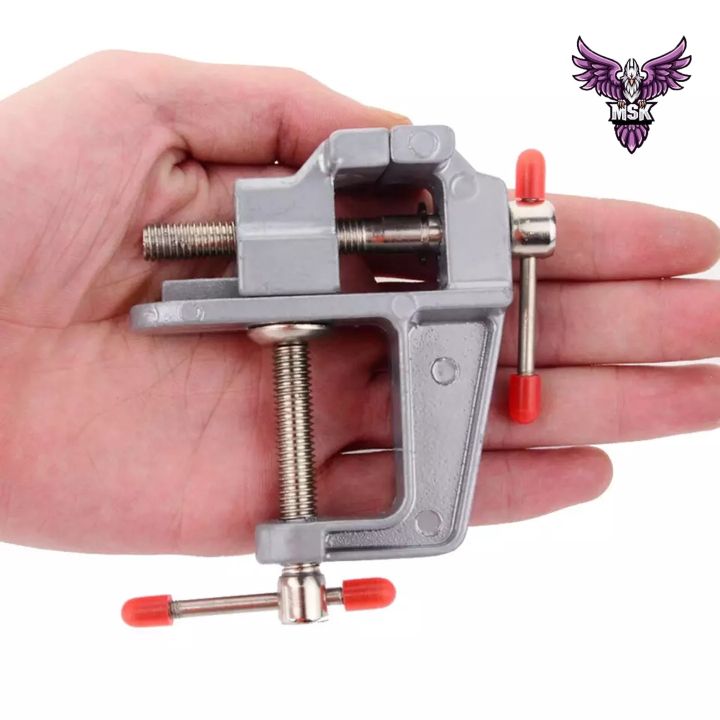 NEW%20Arrival%203.5"%20Aluminum%20Miniature%20Small%20Jewelers%20Hobby%20Clamp%20On%20Table%20Bench%20Vise%20Mini%20Tool%20Vice%20Multi-Functional%20-%20Image%209