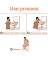 Male Beard Apron - GALAXY Men Haircut Apron Parachute Reusable Long Life Quality - Stay Clean While Shaving or Beard Trimmer Groomer - Men Appron For Top. 