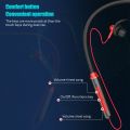 Tinzzi TWS wireless Bluetooth 5.0 earphones neckband stereo headset handsfree waterproof wireless earbuds noise cancellation headphone with mic. 