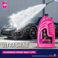 Flamingo Ultra Shine Foam Wash & Wax Shampoo 500ML | Car & Bike Cleaner | High Gloss Finish ⭐. 