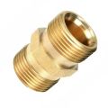 Extension Connector to join M22-15mm Threaded Pressure Hoses - Adapter Joinder Extender Joint for Two Pressure Pipes. 