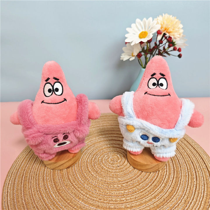Cartoon SpongeBob SquarePants Carrier Transform into Fat Star Kids Playground Claw Machine Plush Toys Wholesale