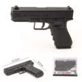 Mini GLock ToyGun Alloy 2in1 Soft Balls For Kids Foldable MultiColor. 