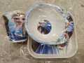 Cartoon Character Dinner Plates for Kids- Melamine Set. 