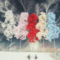 YO CHO Artificial Cherry Blossom Tree Branches Cherry Blossom Home Party Decor DIY Sakura Flowers for Wedding Decoration. 