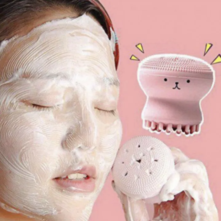 Silicone%20Face%20Cleansing/Cleaning%20Brush%20-Silicone%20Facial%20Cleansing/Cleaning%20Brush%20Pore%20Cleaner%20Exfoliator%20Scrub%20Washing%20Skin%20Care%20Octopus%20Shape%20-%20Image%205