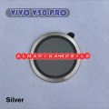 Vivo V50 Pro 5G Alloy Camera Lens Ring Tempered Glass Potector Premium Quality Camera Ring Tempered Glass Protector lens Cover. 