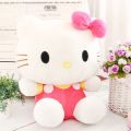 CUANFEN Big Size Lovely Sanrio Plush Hello Kitty Peluche Plush Kawaii KT Plushies Hello Kitty Stuffed Doll Animal Toy Ragdoll Xmas Gift. 