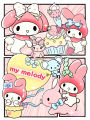 Sanrio 5D DIY Diamond Painting Kits Kuromi My Melody Full Round Diamond Mosaic Cartoon Cinnamoroll Home Decor. 