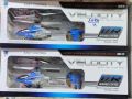 Velocity Mini Helicopter Toy, For Kids|Rexter High Speed Velocity RC Helicopter for kids With Unbreakable Blades & IR Sensors| VELOCITY MINI BLUE COLOR REMOTE CONTROL HELICOPTER FOR KIDS. 