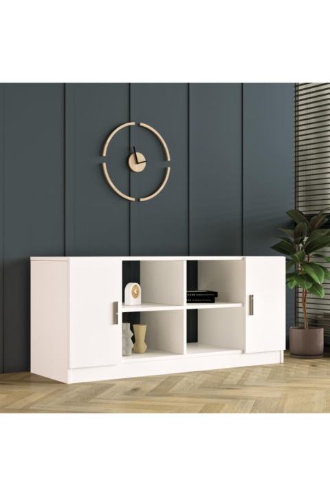 Space Saver/ Storage Cabinet/ Book Storage 2 Door Cabinet With Shelves  For Multipurpose Use