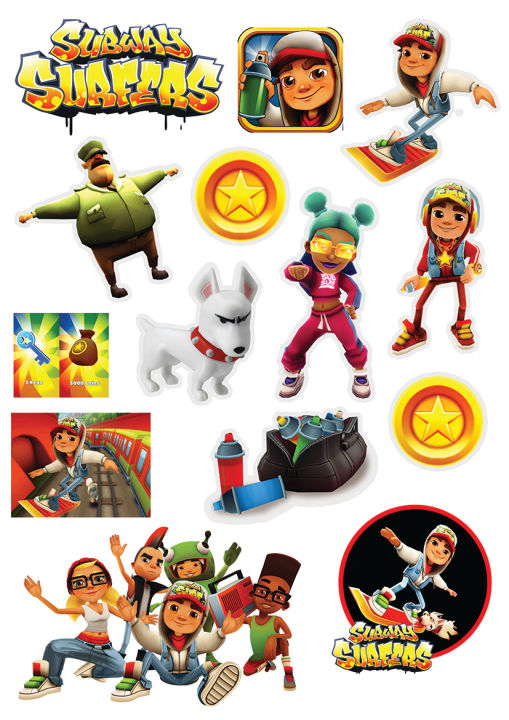 sticker%20Pack%20subway%20surfur%20laptop%20mobile%20water%20bottles%20guitar%20fridge%20-%20Image%202