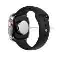 Case cover For Apple Watch series 8 7 49mm 45mm/41mm 44mm/40mm 44 45 mm All-around Clear frame i watch Ultra 4 3 5 se 6 7 49 mm case film. 