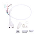 12V PoE Cable With DC Audio IP Camera RJ45 Cable built in PoE module For CCTV IP Camera Eatop. 