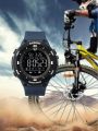 TOMI T-214 Men's Sports Watches Water Resistant Digital Electronics Alarm Stop Watch Waterproof. 