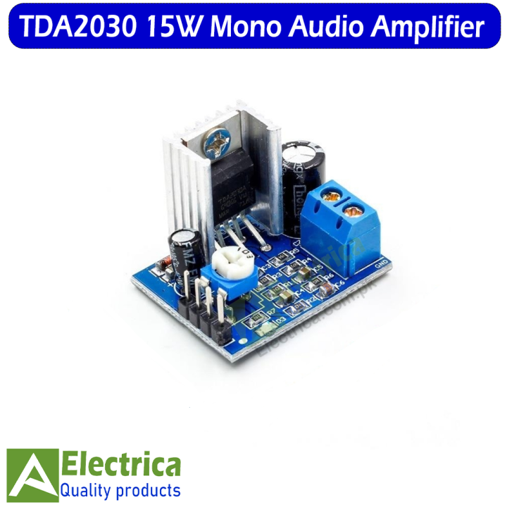TDA2030 TDA2030A 15W Mono Audio Amplifier Board Module By Electrica