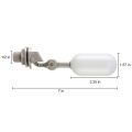 3-Piece Float Valve Set,1/2-Inch Water Supply Pipe Float Valve (Gray). 