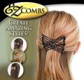 Flexible Magic Double Hairpin Hair Clip for Women and Girls - Elastic Magic Stretch Hair Clip Claw Hair Clips for Women Hairdressing Supplies. 