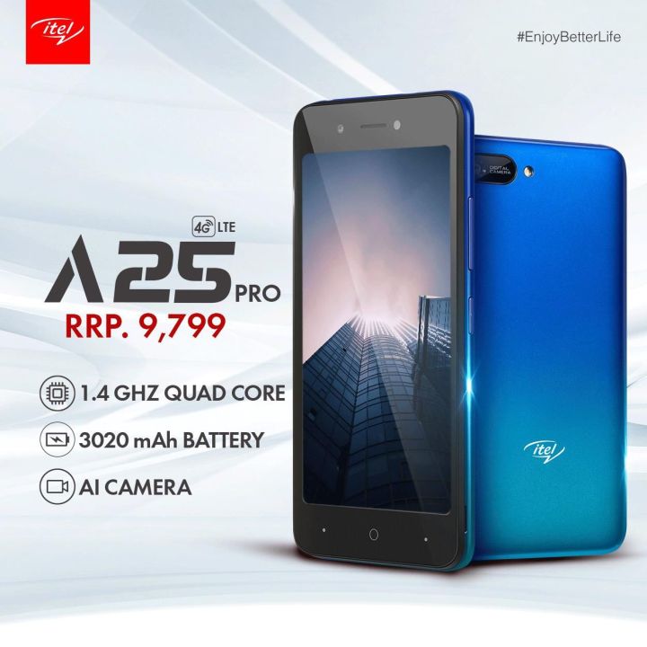 Itel A25 Pro 5 Inch Display 2B RAM 32GB ROM 1 Year Warranty